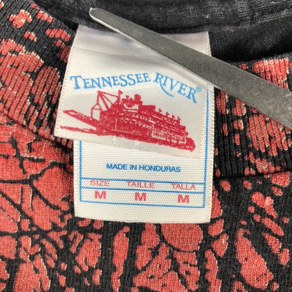 Lamb Of God Shirt Men's Medium Black Red Graphic Print Short Sleeve Band Music - Picture 7 of 11